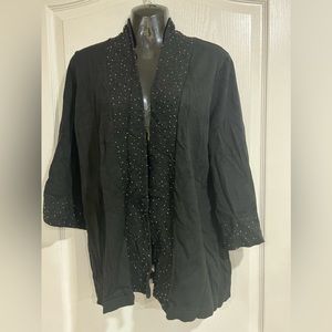 Laura open cardigan top xl